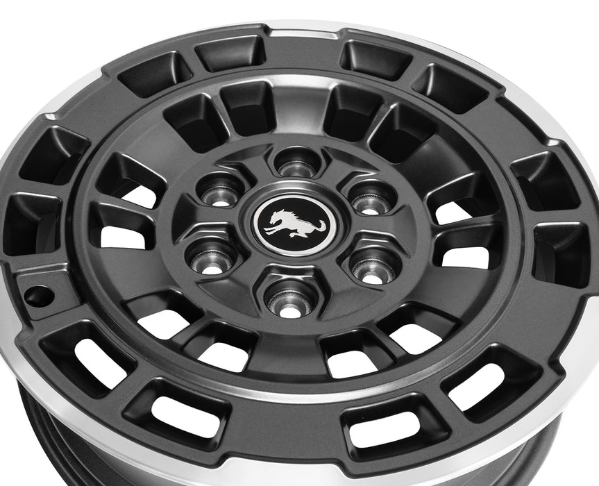 2021-2024 Bronco Ford Performance M-1007K-P1785MBM 17" x 8.5" Wheel Kit - Machined Finish