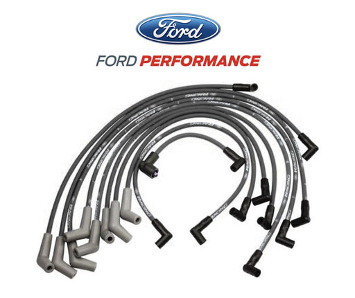 5.0L 5.8L Mustang Ford Racing 9MM Engine Spark Plug Ignition Wire Sets - Black