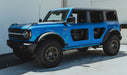 2021-2023 Ford Bronco 4-Door Fiberglass Front Halo Doors w/ Carbon Fiber Inserts