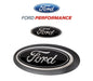 2020-2022 Ford Super Duty No Camera OEM Front Grille Rear Tailgate Emblems Black
