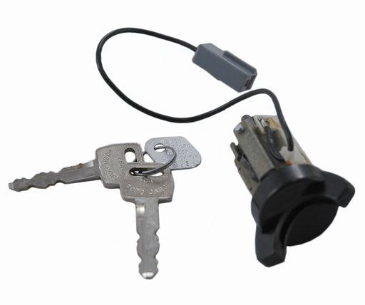 1979-1993 Ford Mustang Column Black Ignition Lock Cylinder Set with Keys