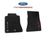2015-2023 Mustang OEM M-13086-M Ford Performance Black Front Floor Mats w/ Logo