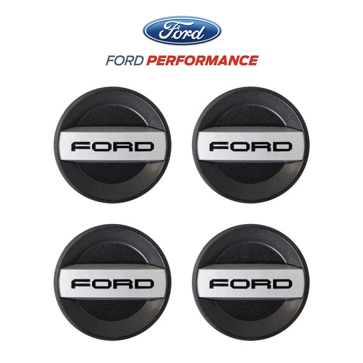 2017-2020 F150 Raptor Ford Performance M-1096K-RA Wheel Center Caps Set of 4
