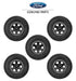2021-2023 Bronco OEM 17" x 8" Set of 5 Badlands Wheels Goodyear Tires TPMS Kit