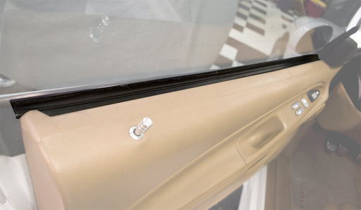 1994-2004 Mustang Inner Door Beltline Rubber Weatherstrip Seal - Pair LH & RH