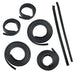 1987-93 Fox Body Mustang LX Coupe Weather Stripping Rubber Seal Set 7pc.