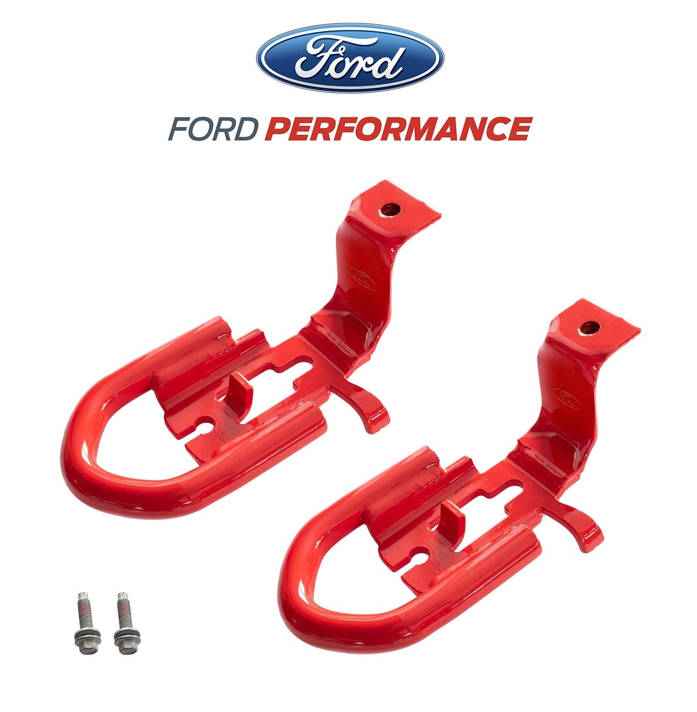 2019 F150 Red Tow Hooks