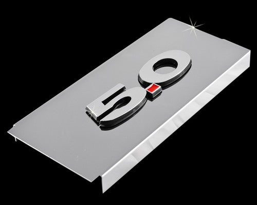 2011-2014 Roush RS3 Polished Engine Fuse Box Cover w/ CHROME 5.0 Emblem