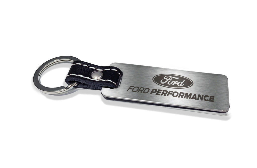 Ⅺ☆ Customize FORD　　　　　　　　　　　　　【特典会員限定販売】 Ford Performance Keychain M-1800-FP Laser Etched Stainless Steel w