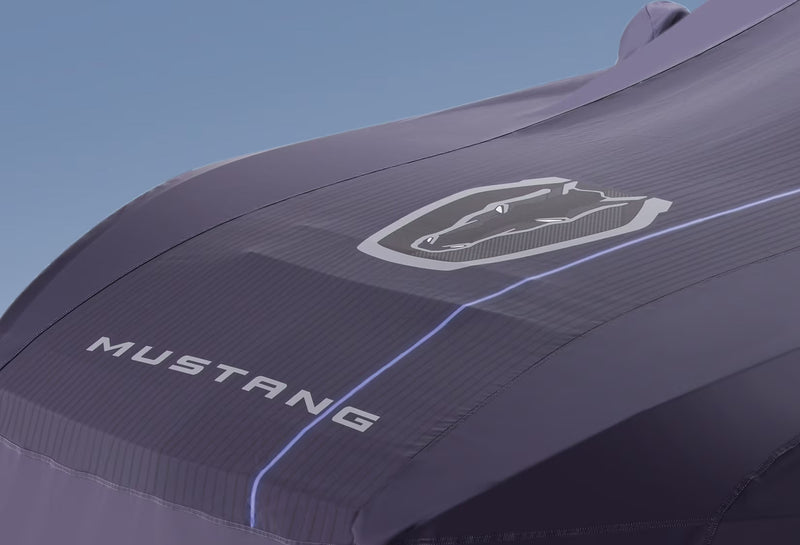 2024-2025 Ford Mustang GT Dark Horse OEM VRR3Z-19A412-N Blue Outdoor Car Cover