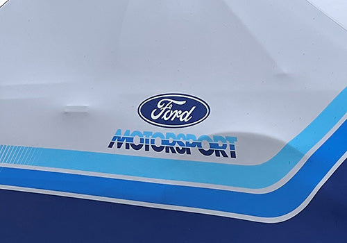 1979-1993 Mustang OEM M-19412-FG1 Ford Motorsport Indoor Car Cover Blue
