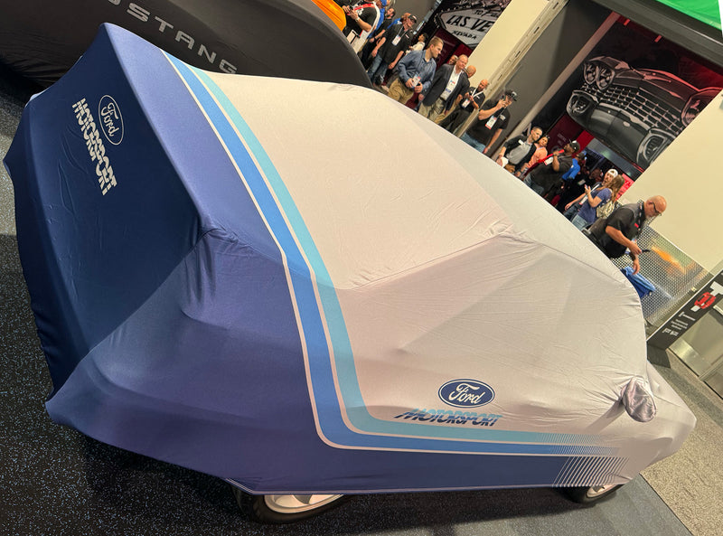 1979-1993 Mustang OEM M-19412-FG1 Ford Motorsport Indoor Car Cover Blue
