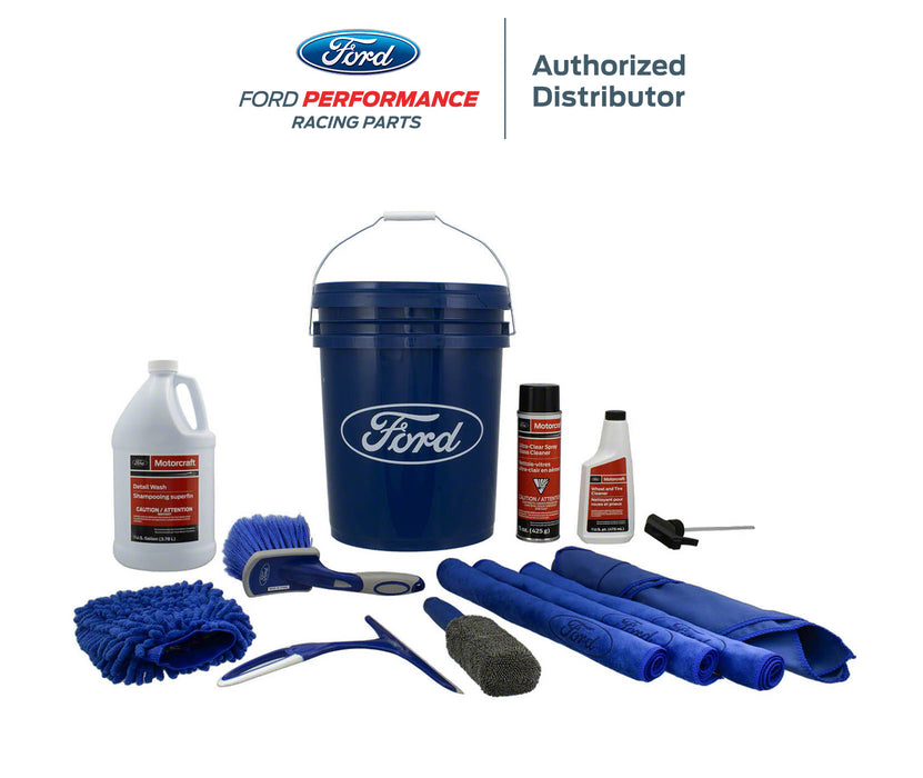Ford Performance M-FPP-CLEAN2 Exterior Cleaning Car Wash Bucket Kit