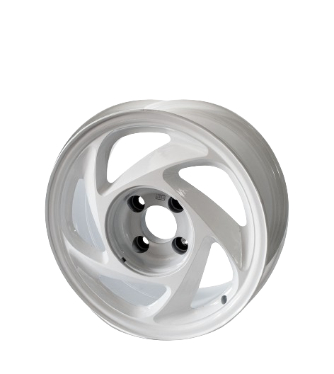 1989-1990 ASC McLaren NOS Mustang OEM White 15" x 7" Left Hand Driver Side Wheel