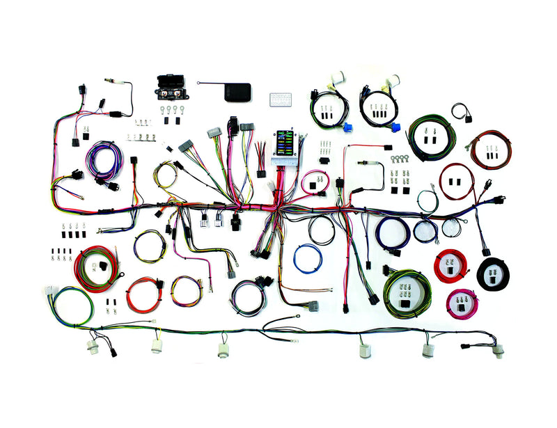 1987-1989 Ford Mustang American Autowire 510547 Complete Wiring Harness Classic Update Kit