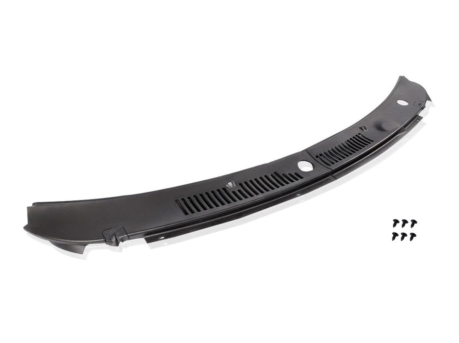 1999-2004 Ford Mustang 2pc Cowl Vent Windshield Wiper Grille Panel Cover w Retainers