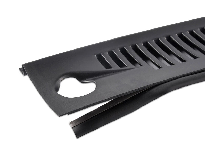 1999-2004 Ford Mustang 2pc Cowl Vent Windshield Wiper Grille Panel Cover w Retainers