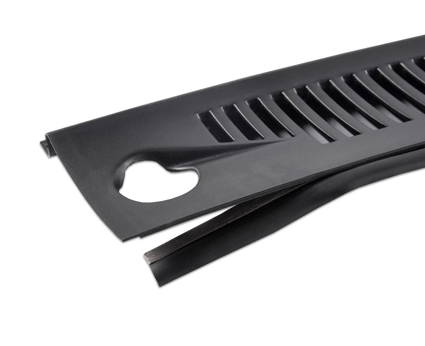 1999-2004 Ford Mustang 2pc Cowl Vent Windshield Wiper Grille Panel Cover w Retainers