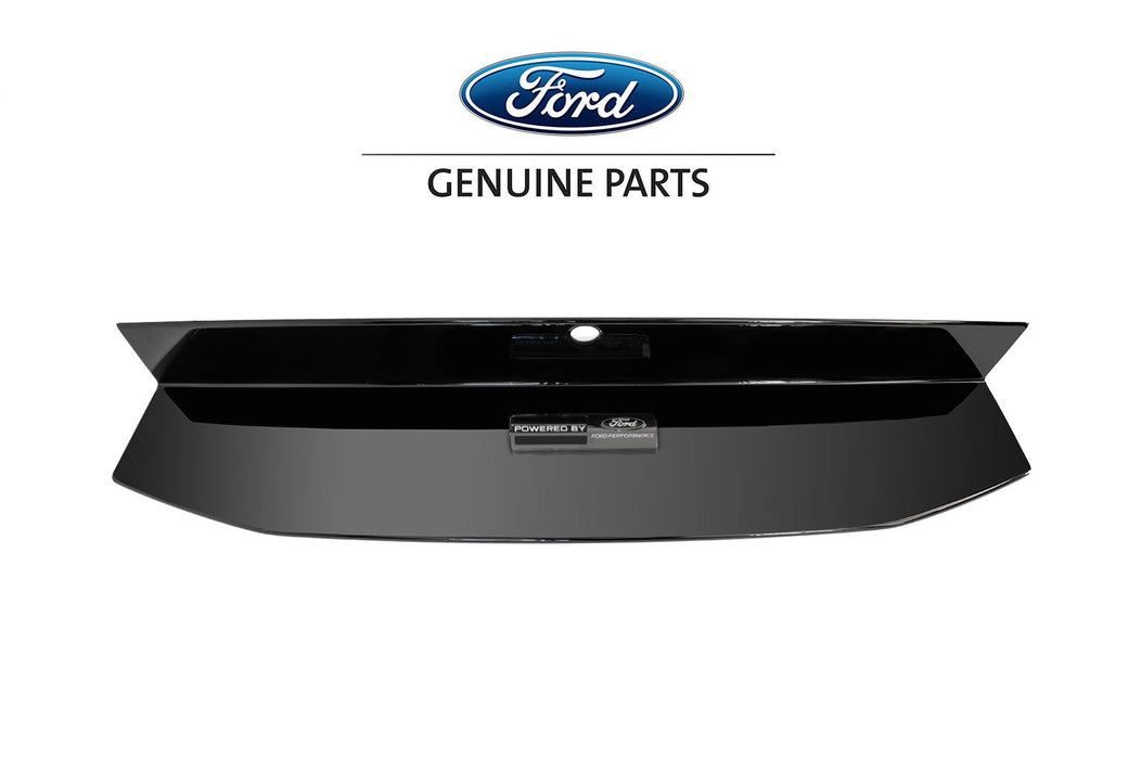 2024 Mustang OEM Rear Deck Lid Trim Panel w/ Black Powered By Ford Performance Emblem