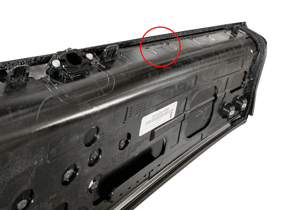 2015-2023 Mustang Rear Deck Lid Trunk Trim Panel w Powered By Ford Racing Emblem