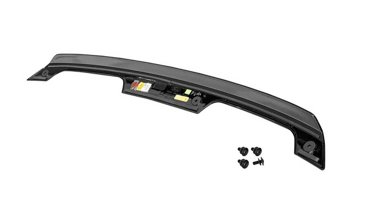 2021-2023 Mustang OEM KR3Z-6344210-AB Black Gurney Flap for Wicker