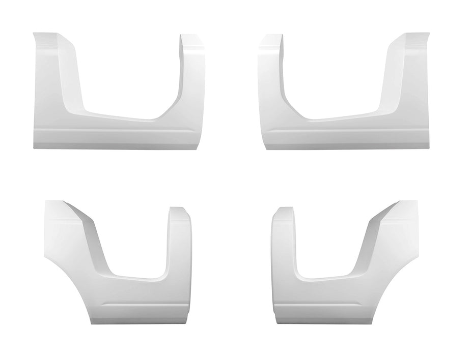 2021-2023 Ford Bronco 4-Door Fiberglass Front & Rear Roadster Doors - Unpainted