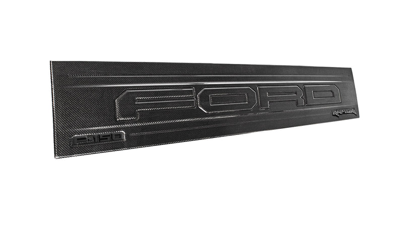 2021-2026 F-150 Raptor OEM Real Carbon Fiber Rear Tailgate Panel - Gloss Finish