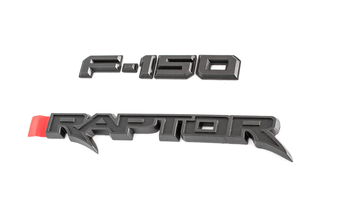 2021-2024 Ford F-150 Raptor OEM Real Carbon Fiber Rear Tailgate Panel - Gloss Finish