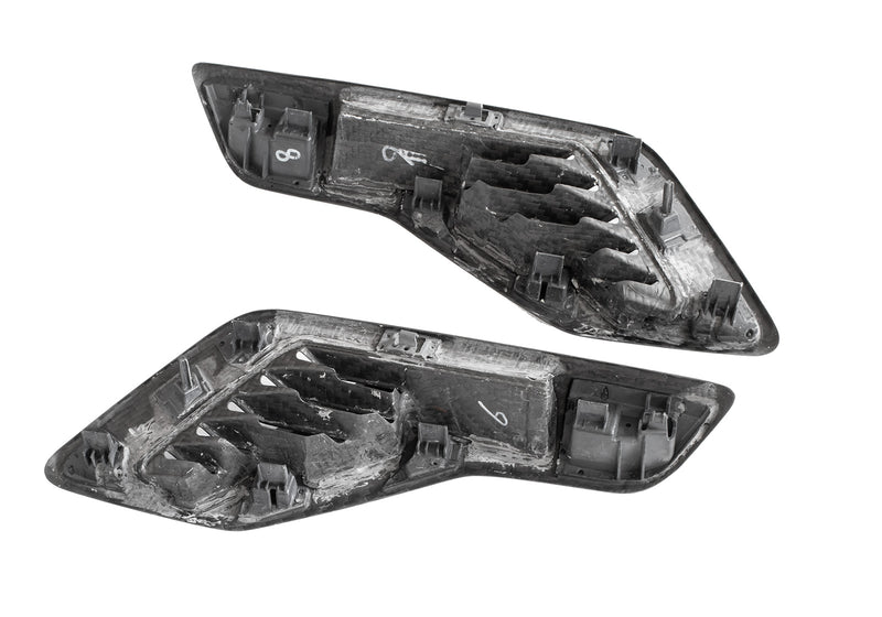 2021-2026 F-150 Raptor OEM Real Carbon Fiber Fender Side Vents - Gloss Finish