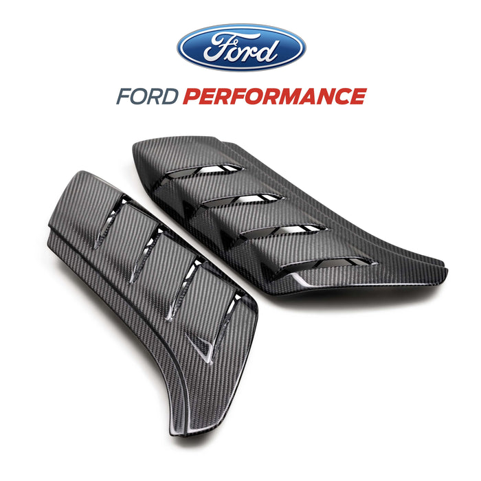 2022-2025 Bronco Raptor Ford Performance Gloss Carbon Fiber Fender Vents Pair