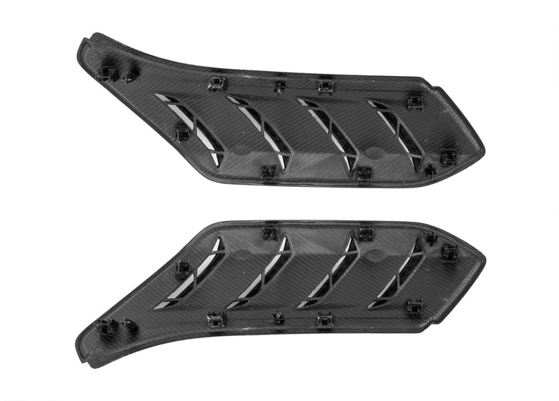 2022-2026 Bronco Raptor Ford Performance Gloss Carbon Fiber Fender Vents Pair