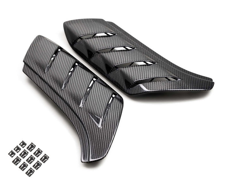 2022-2026 Bronco Raptor Ford Performance Gloss Carbon Fiber Fender Vents Pair