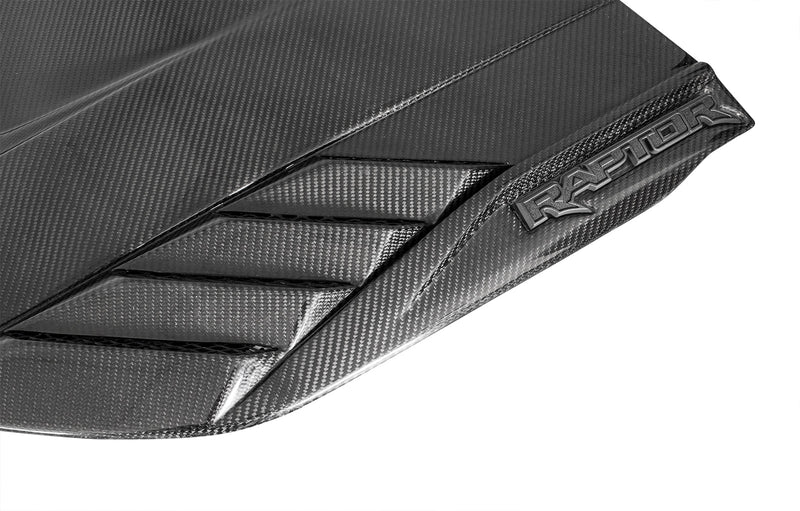 2022-2026 Ford Bronco Raptor OEM M-16628-BG Carbon Fiber Hood Vent Gloss Finish