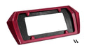 2020-2023 Corvette C8 Painted Rear License Plate Frame Bezel G1E Long Beach Red