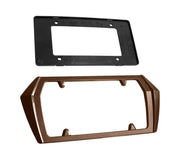2020-2023 Corvette C8 Painted Rear License Frame Bezel G48 Caffeine Metallic