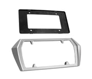 2020-2023 Corvette C8 Painted Rear License Plate Frame Bezel GA7 Hypersonic Gray