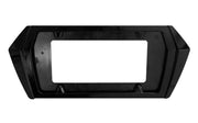 2020-2024 Corvette C8 Rear License Plate Frame - GAR Black Carbon Flash Metallic