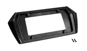 2020-2024 Corvette C8 Rear License Plate Frame - GAR Black Carbon Flash Metallic