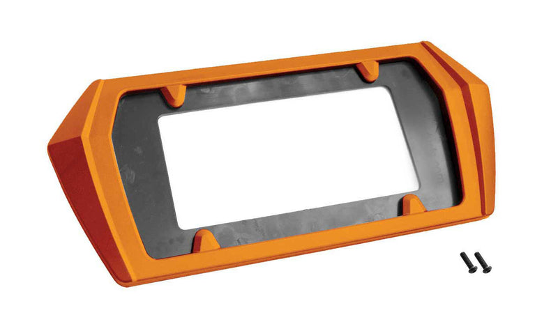 2022-2024 Corvette C8 Painted Rear License Plate Frame Bezel GC5 Amplify Orange
