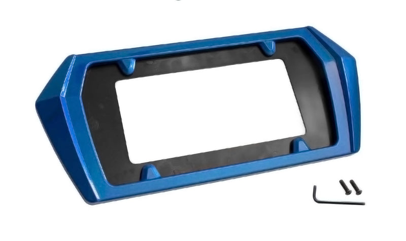 2024-2026 Corvette C8 Rear License Plate Frame Bezel GJV Riptide Blue Metallic