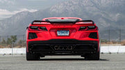 2020-2024 Chevy Corvette C8 Rear License Plate Frame Bezel - GKZ Torch Red
