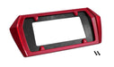 2020-2024 Chevy Corvette C8 Rear License Plate Frame Bezel - GKZ Torch Red