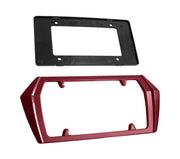 2020-2024 Chevy Corvette C8 Rear License Plate Frame Bezel - GPH Red Mist