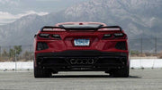2020-2024 Chevy Corvette C8 Rear License Plate Frame Bezel - GPH Red Mist