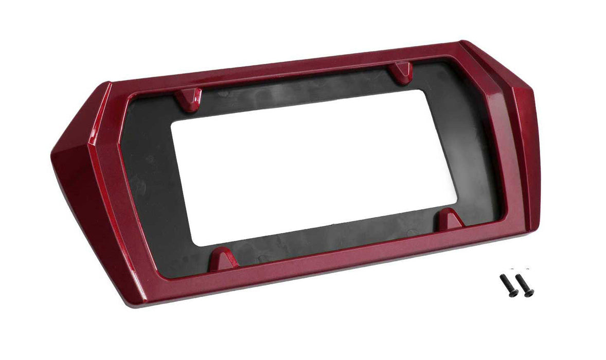 2020-2024 Chevy Corvette C8 Rear License Plate Frame Bezel - GPH Red Mist
