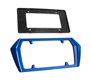 2020-2023 Corvette C8 Painted Rear License Plate Frame - GS7 Elkhart Lake Blue