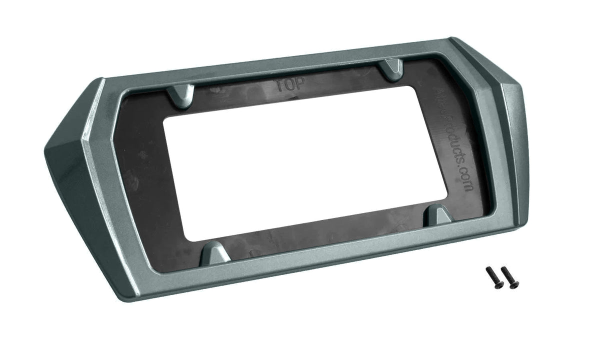2024 Chevy Corvette C8 Rear License Plate Frame Bezel - GXA Sea Wolf Gray