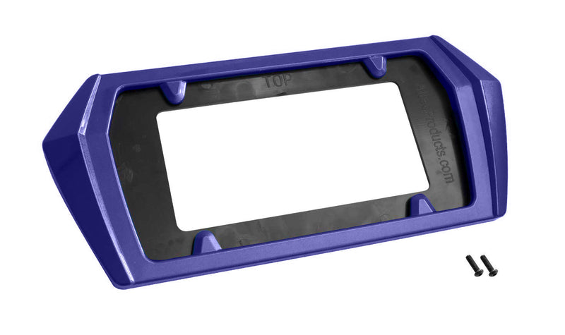 2025 Corvette C8 Painted Rear License Plate Frame GXL Hysteria Purple Metallic