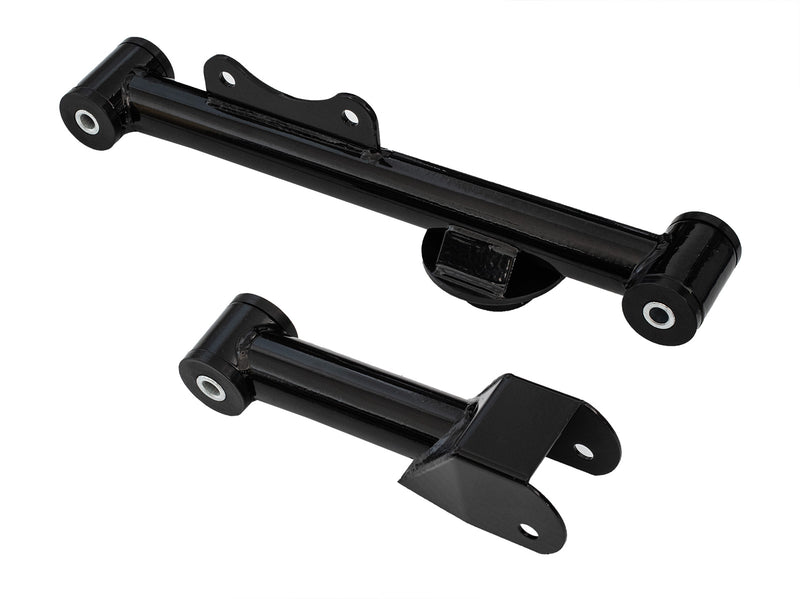 1979-2004 Ford Mustang Black Upper & Lower Rear Tubular Control Arms w/ Hardware