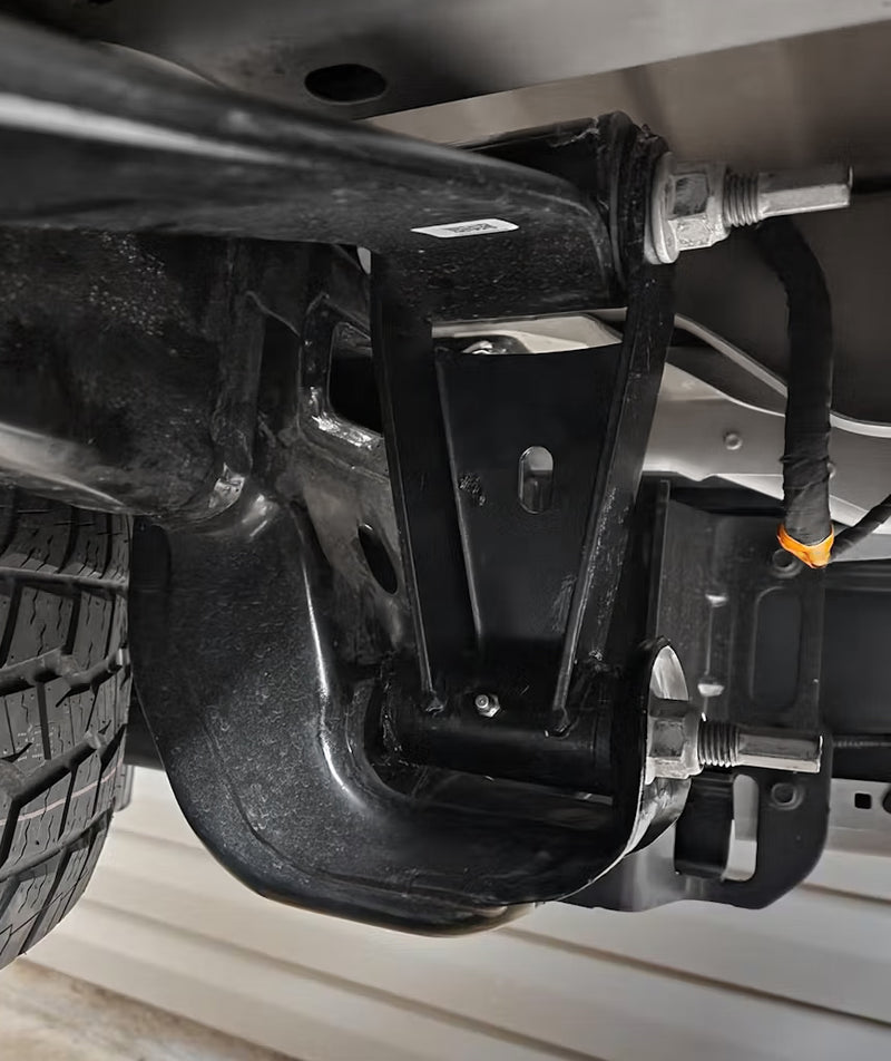 2021-2026 F-150 M-3000-HB Rear 1.5" Lowering Kit Shackles & Bushings